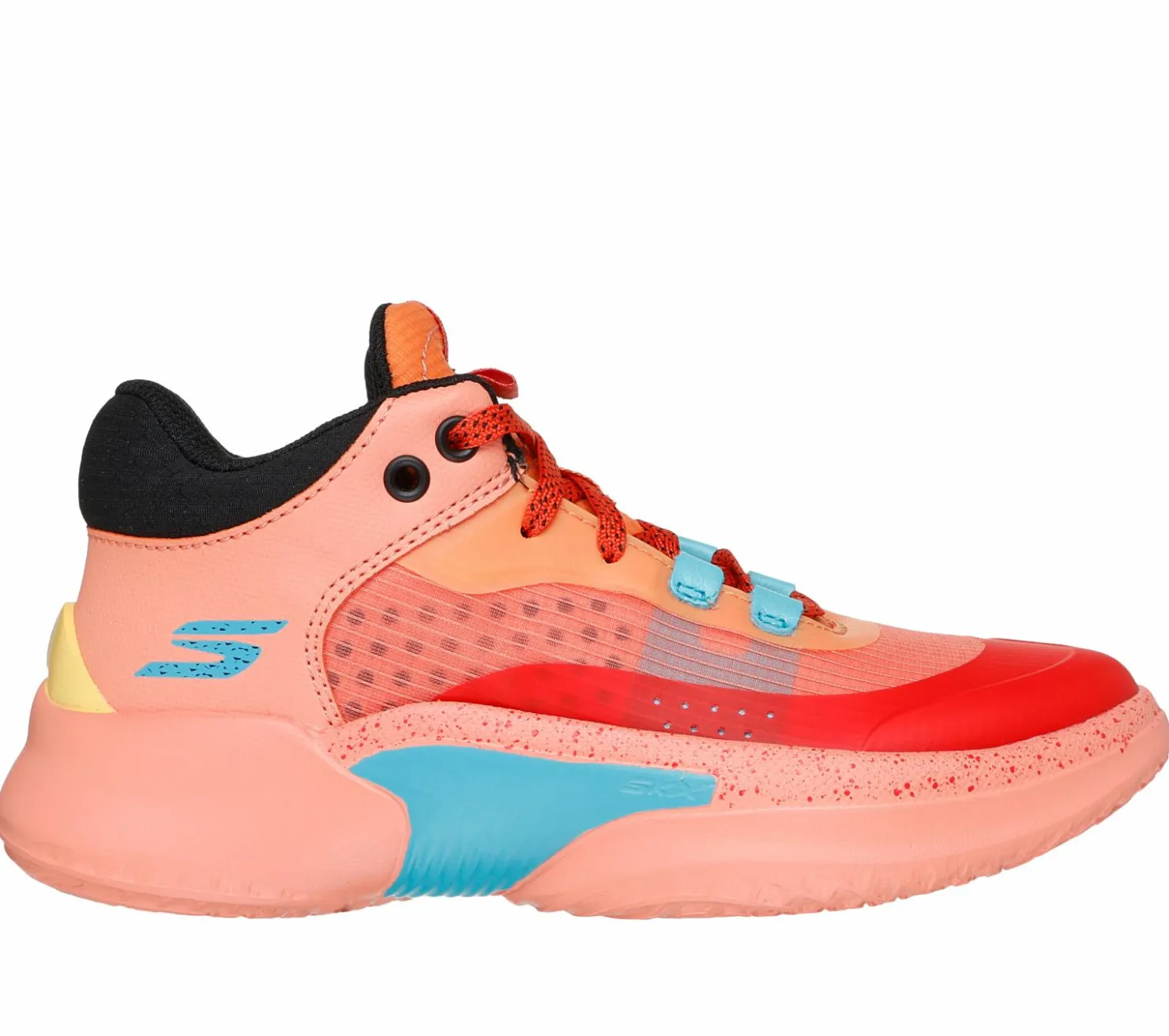 Lace Ups|Athletic Shoes & Sneakers<SKECHERS SKX Court Hype ORANGE / MULTI