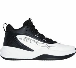 Lace Up|Athletic Sneakers<SKECHERS SKX LEAGUE WHITE / BLACK