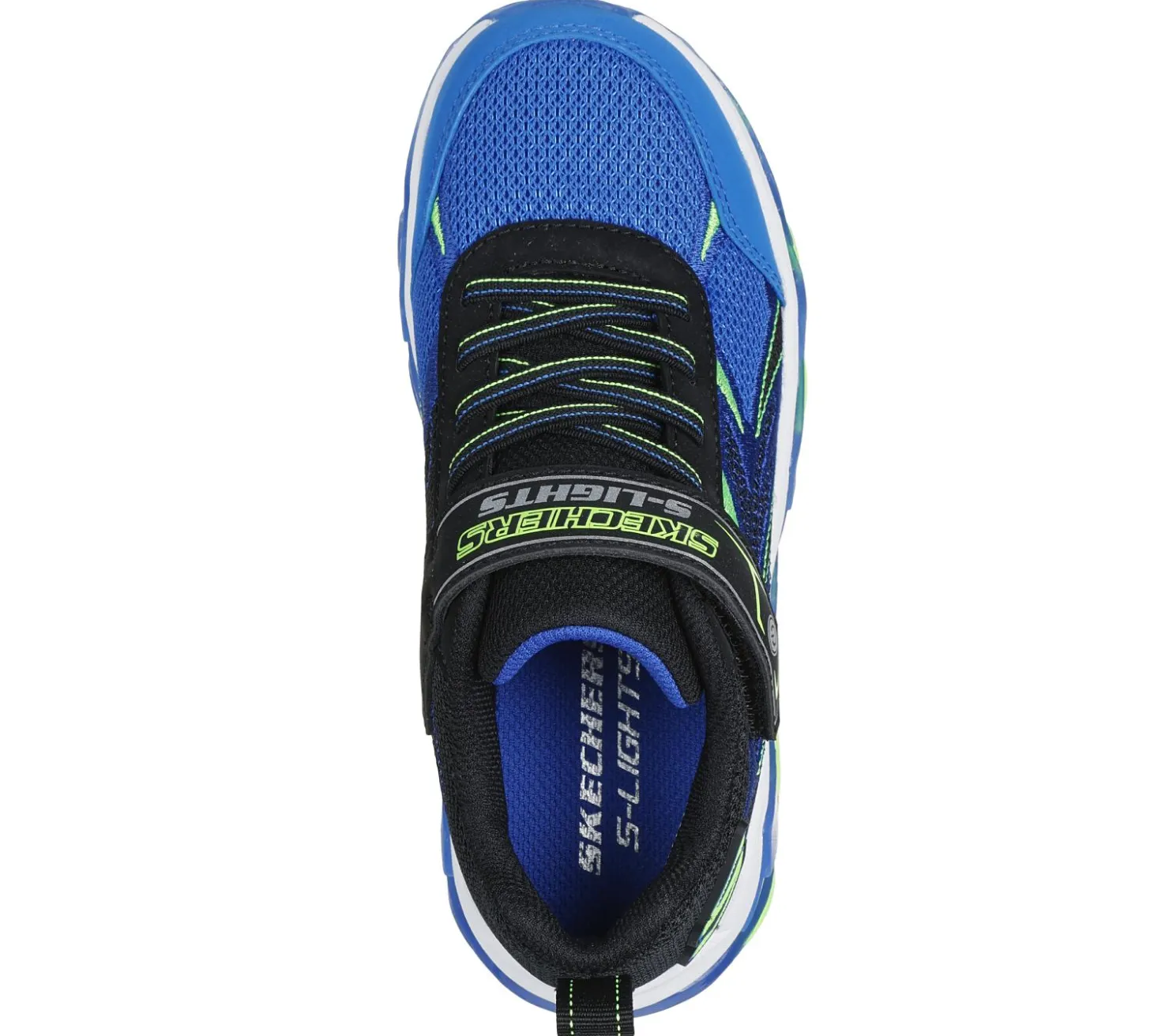 Light-Up|Athletic Shoes & Sneakers<SKECHERS S-Lights: Mega-Surge 2.0 BLACK / LIME