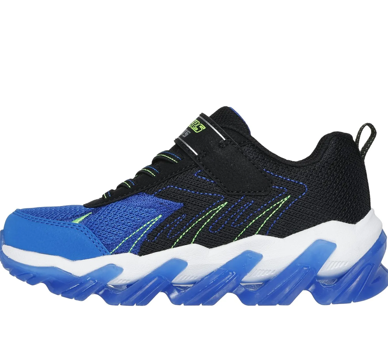Light-Up|Athletic Shoes & Sneakers<SKECHERS S-Lights: Mega-Surge 2.0 BLACK / LIME