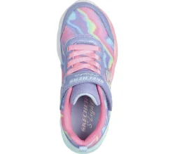 Light-Up<SKECHERS S-Lights: Twisty Glow - Sorbet Swirl PERIWINKLE / MULTI