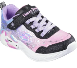 Light-Up|Athletic Shoes & Sneakers<SKECHERS S-Lights: Unicorn Dreams - Wishful Magic BLACK / MULTI