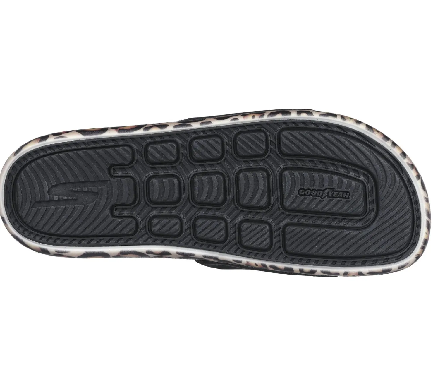 Sandals<SKECHERS Snoop Dogg: Hyper Slide - Dr. Bombay LEOPARD