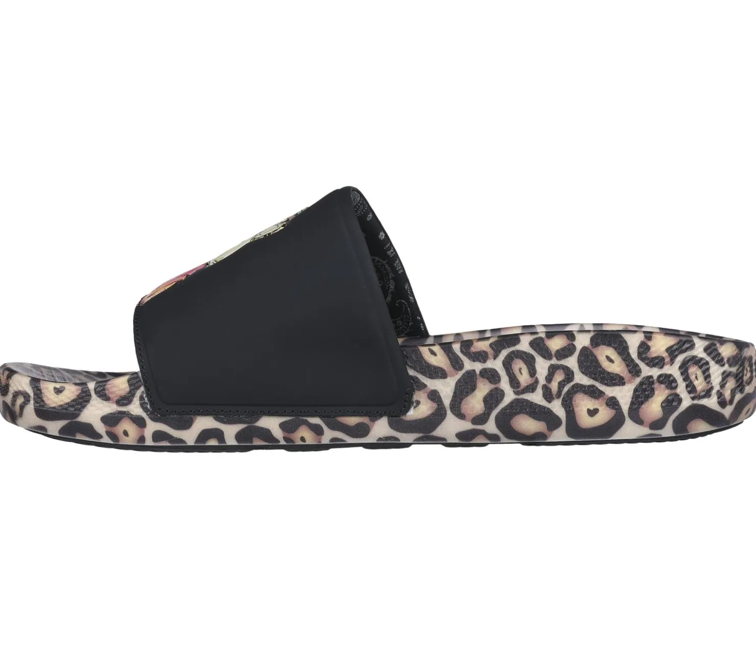 Sandals<SKECHERS Snoop Dogg: Hyper Slide - Dr. Bombay LEOPARD
