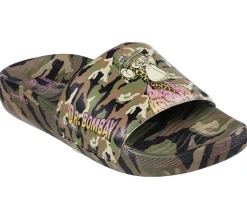 Sandals<SKECHERS Snoop Dogg: Low Slider - Bombay Slide CAMOUFLAGE
