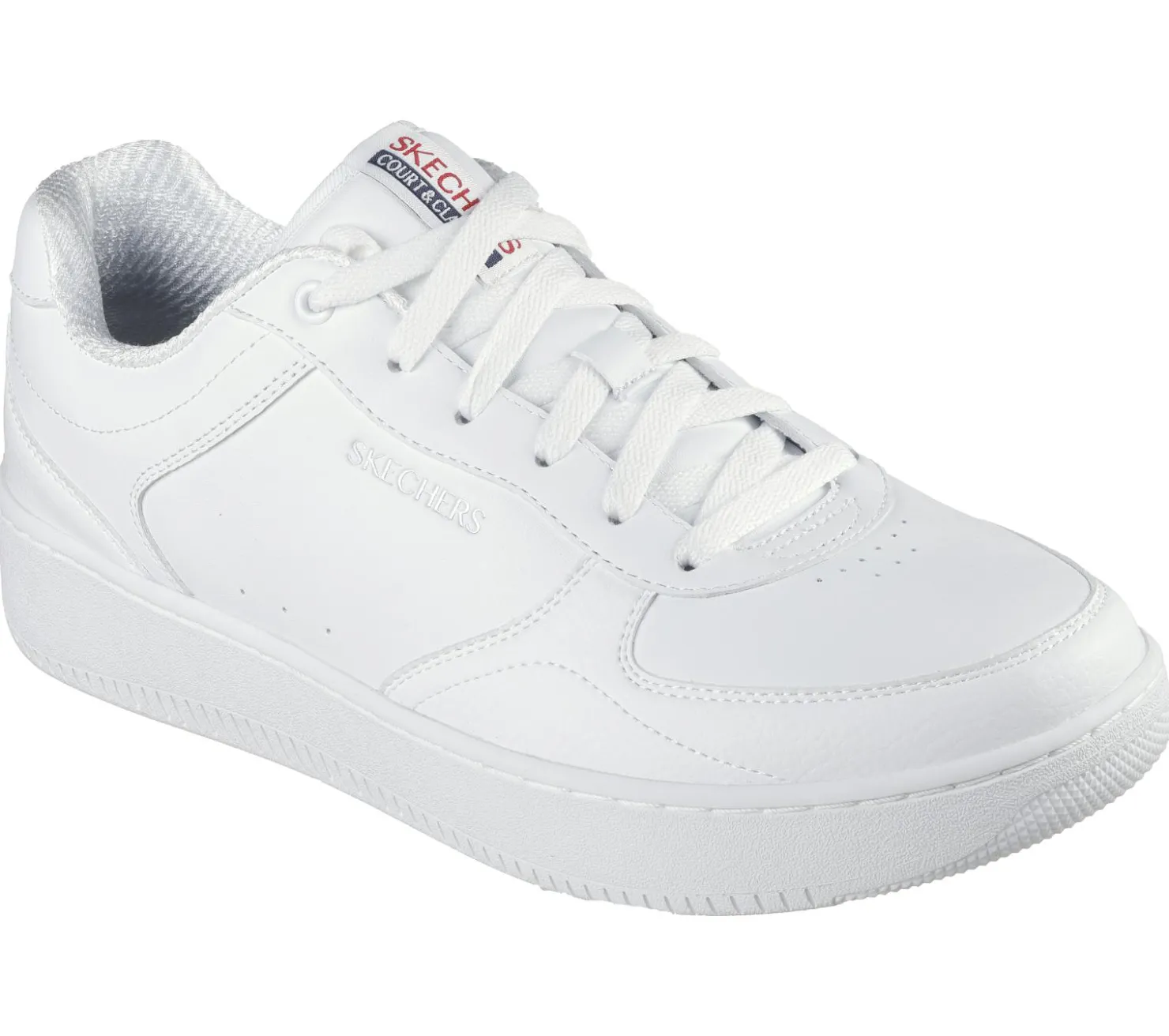 Lace Up|Casual Sneakers<SKECHERS Sport Court 2.0 - Rayde WHITE