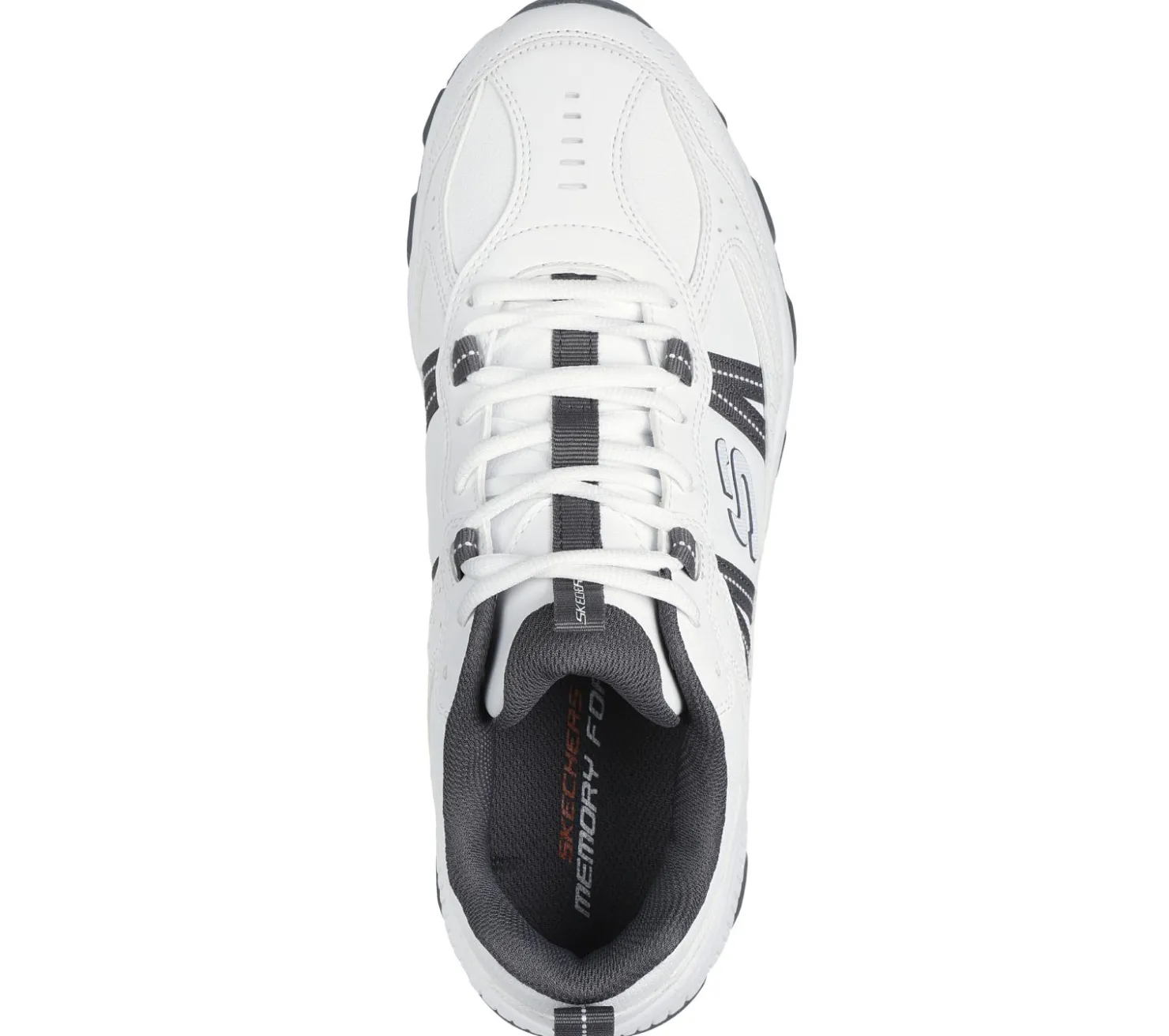 Lace Up|Athletic Sneakers<SKECHERS Stamina AT - Premium Stitch WHITE / GRAY