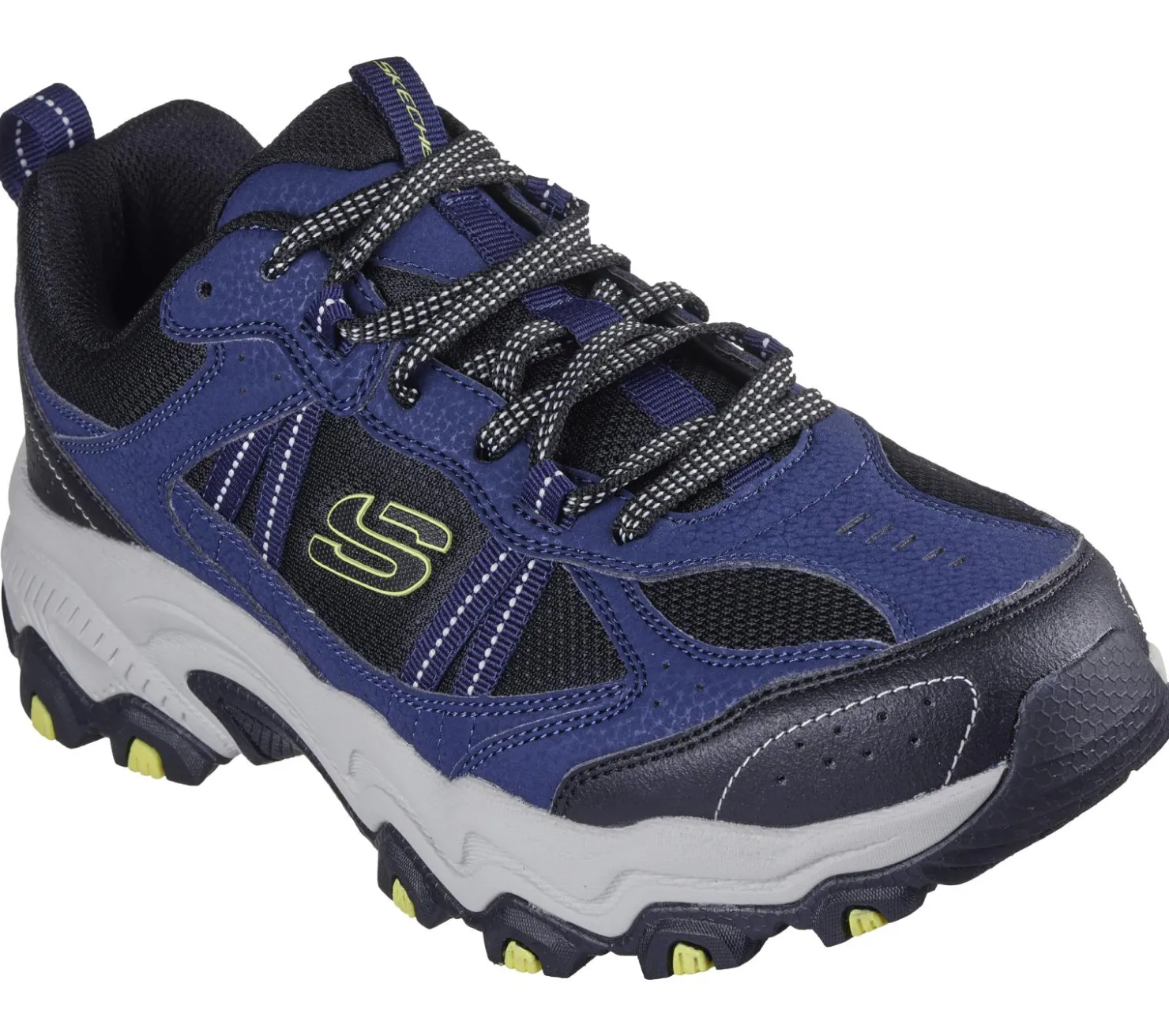 Lace Up|Athletic Sneakers<SKECHERS Stamina AT - Upper Stitch NAVY / BLACK