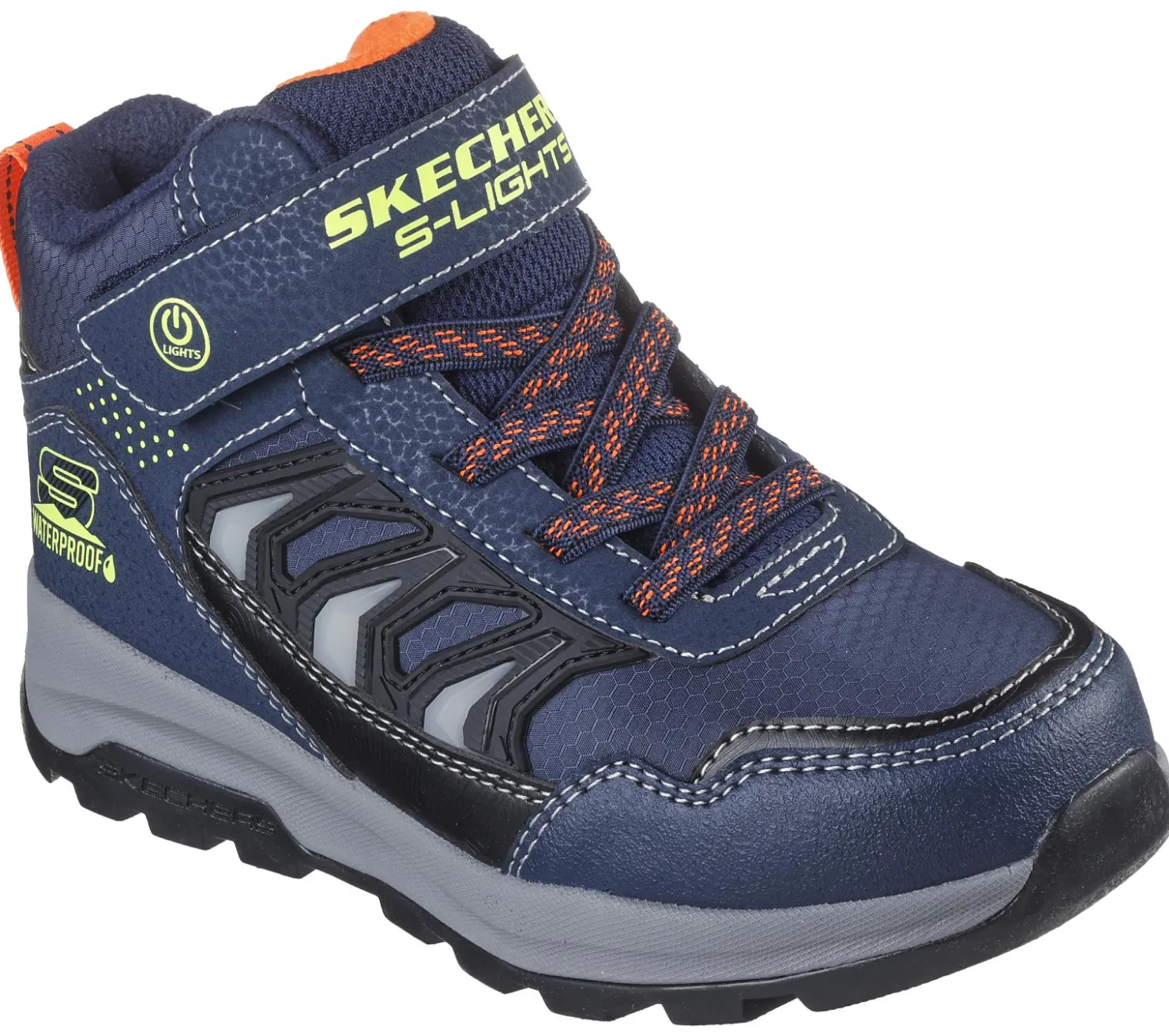 Light-Up|Boots<SKECHERS Storm Blazer - Glow Roam NAVY / BLACK