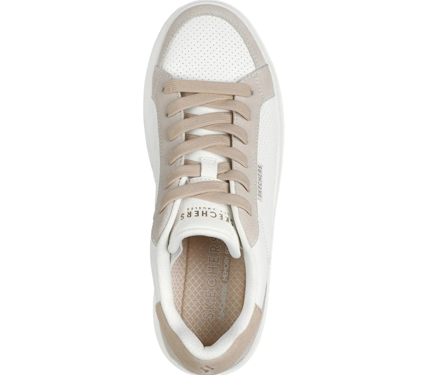 Lace Up|Casual Sneakers<SKECHERS Street Flex - Flossy WHITE
