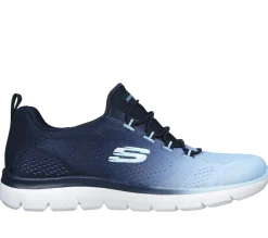 Slip-Ons|Athletic Sneakers<SKECHERS Summits - Bright Charmer NAVY