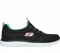 Slip-Ons|Athletic Sneakers<SKECHERS Summits - New Nature BLACK / MULTI