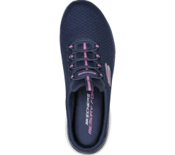Slip-Ons|Casual Sneakers<SKECHERS Summits - Swift Step NAVY / HOT PINK