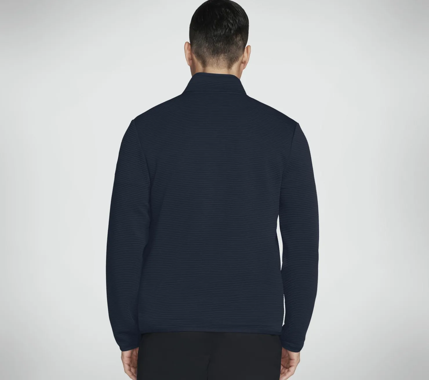Tops|Tops<SKECHERS The Hoodless Hoodie Ottoman Jacket BLUE / RED