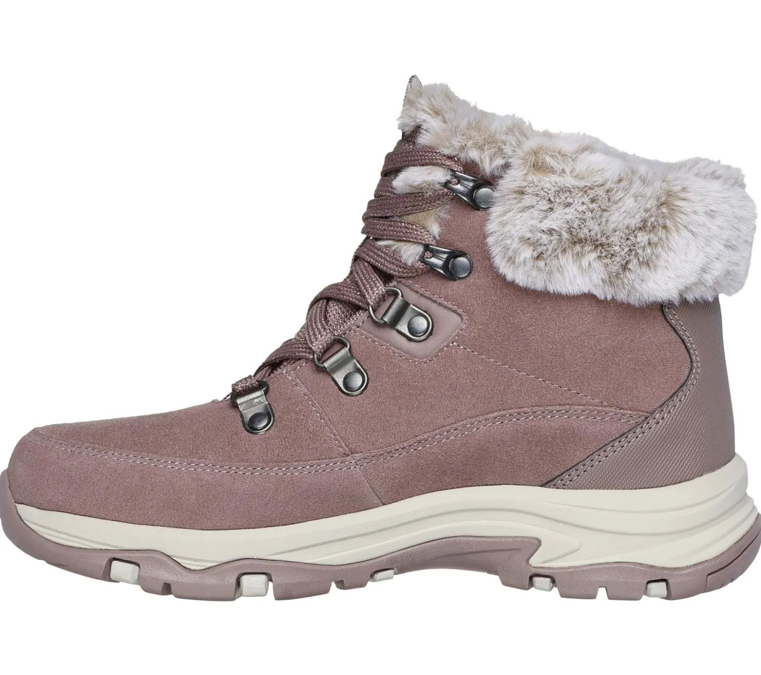 Boots<SKECHERS Trego - Snow Worries MAUVE