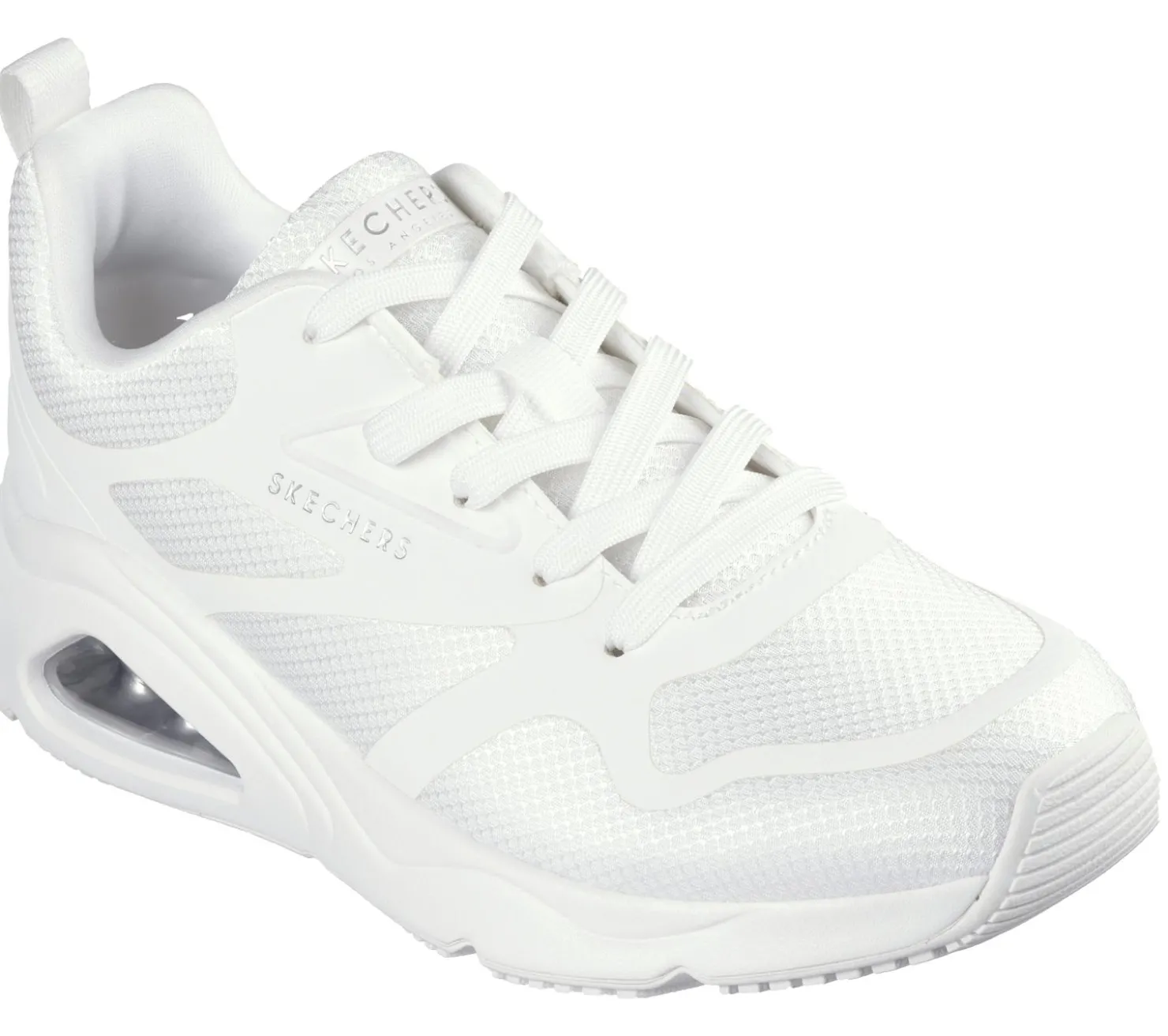 Lace Up|Athletic Sneakers<SKECHERS Tres-Air Uno - Revolution-Airy WHITE / SILVER