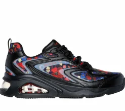 Lace Up|Athletic Sneakers<SKECHERS Tres-Air Uno - Botanical Bliss BLACK / MULTI