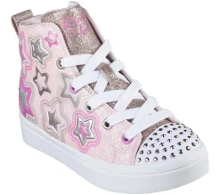 Light-Up|Lace Ups<SKECHERS Twi-Lites 2.0 - Star Gloss LIGHT PINK