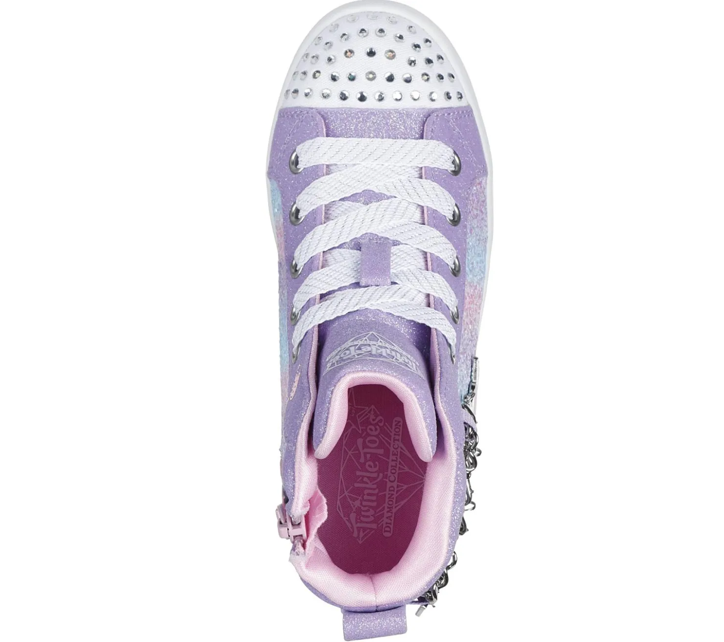 Light-Up|Lace Ups<SKECHERS Twi-Lites - Charm Glitz LAVENDER / MULTI