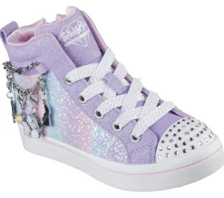 Light-Up|Lace Ups<SKECHERS Twi-Lites - Charm Glitz LAVENDER / MULTI