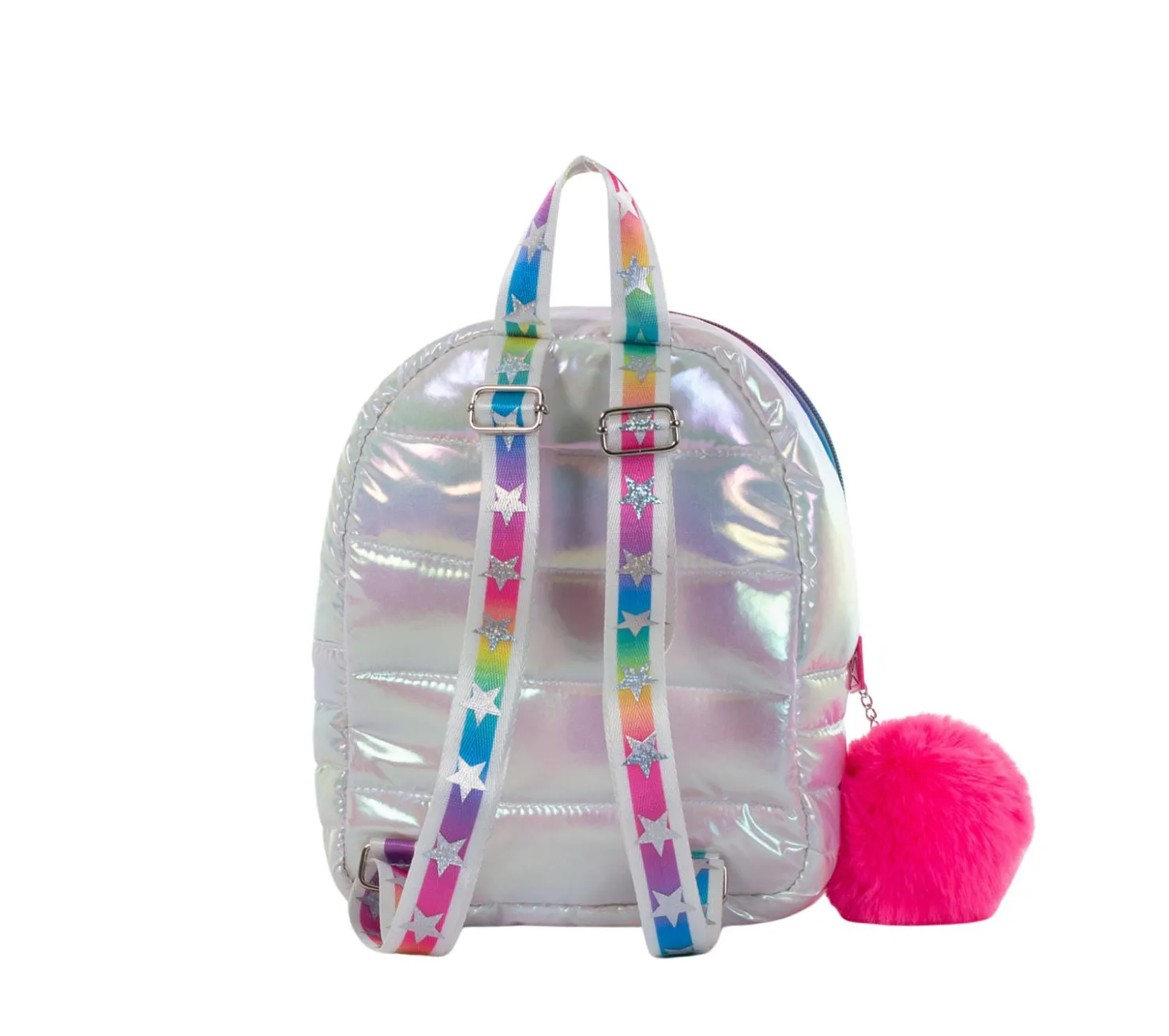 Bags|Backpacks<SKECHERS Twinkle Toes: Puffy Mini Backpack SILVER / MULTI