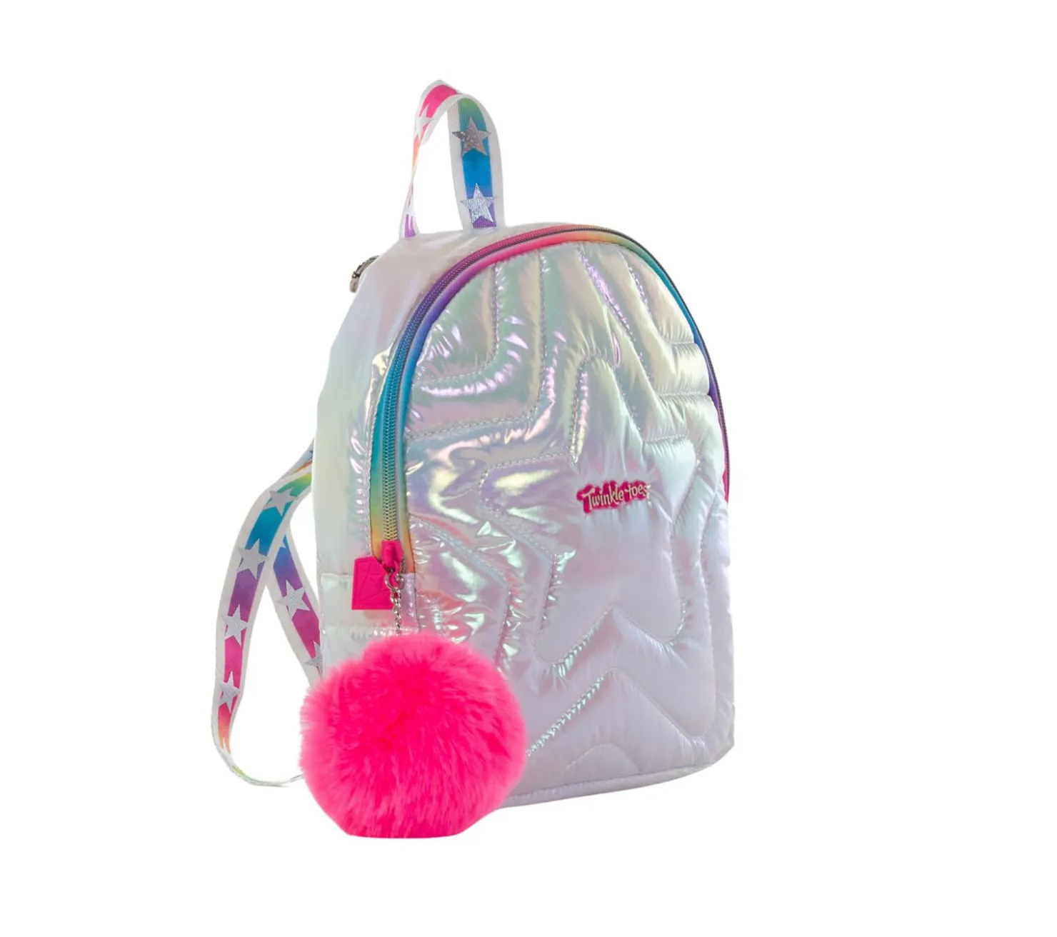 Bags|Backpacks<SKECHERS Twinkle Toes: Puffy Mini Backpack SILVER / MULTI
