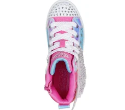 Light-Up|Lace Ups<SKECHERS Twinkle Toes: Twi-Lites 2.0 - Dreamy Wings HOT PINK / MULTI
