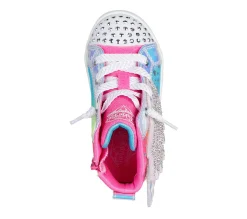 Light-Up|Lace Ups<SKECHERS Twinkle Toes: Twi-Lites 2.0 - Dreamy Wings HOT PINK / MULTI