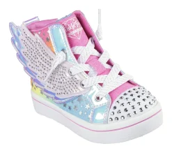 Light-Up|Lace Ups<SKECHERS Twinkle Toes: Twi-Lites 2.0 - Dreamy Wings HOT PINK / MULTI