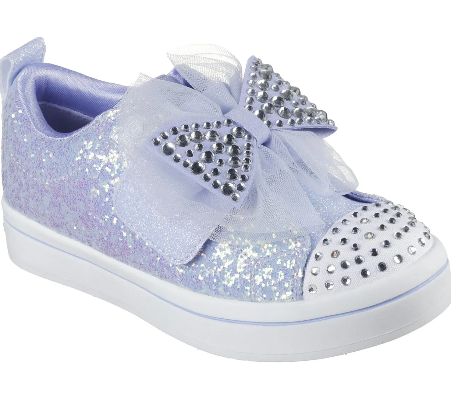 Light-Up|Athletic Shoes & Sneakers<SKECHERS Twinkle Toes: Twi-Lites 2.0 - Sweetie Bow PERIWINKLE