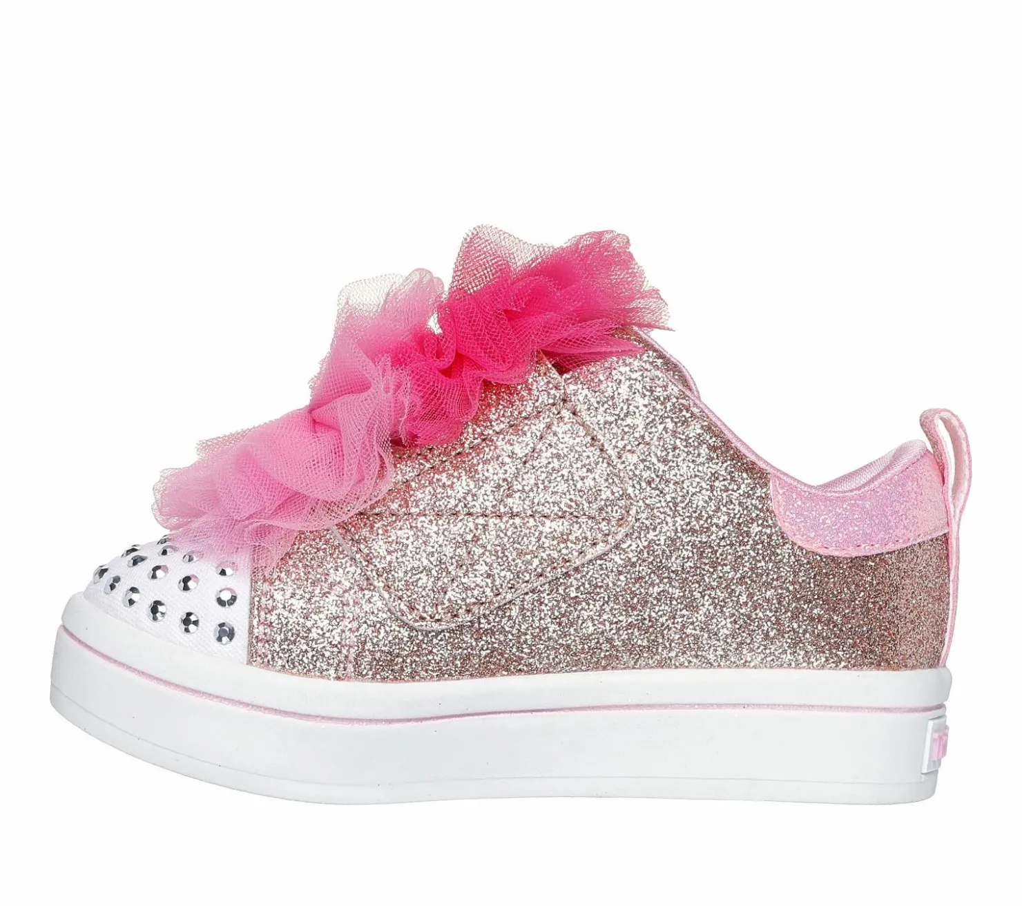 Light-Up|Athletic Shoes & Sneakers<SKECHERS Twinkle Toes: Twi-Lites 2.0 - Tutu Cute ROSEGOLD