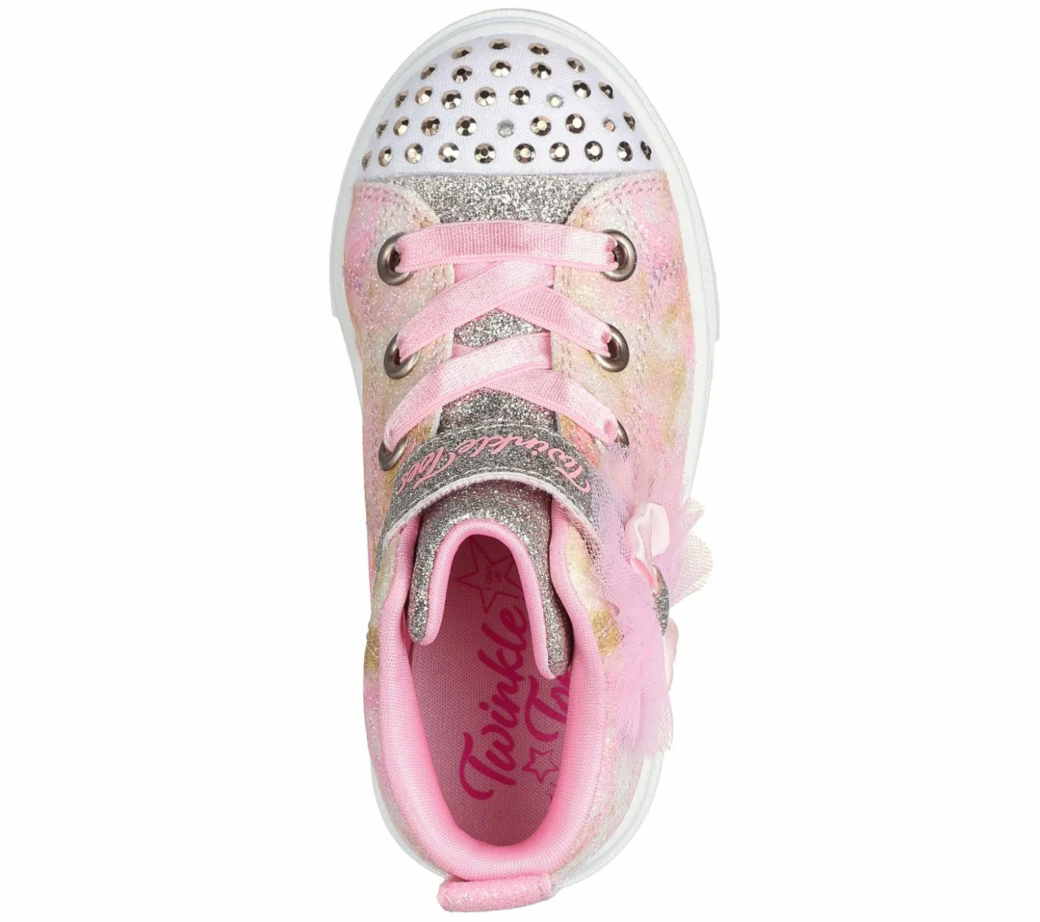 Light-Up|Athletic Shoes & Sneakers<SKECHERS Twinkle Toes: Twinkle Sparks - Ombre Dazzle GOLD / MULTI