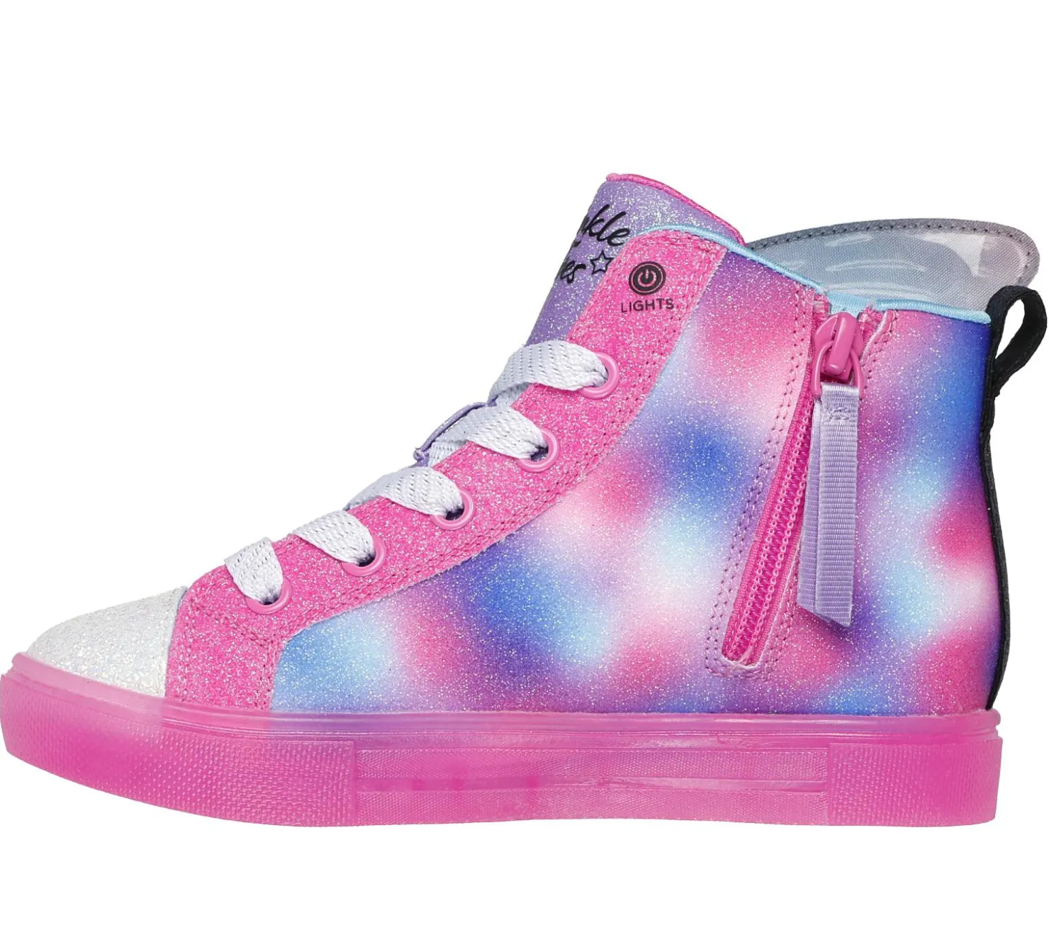 Light-Up|Lace Ups<SKECHERS Twinkle Toes: Twinkle Sparks Ice BLACK / MULTI