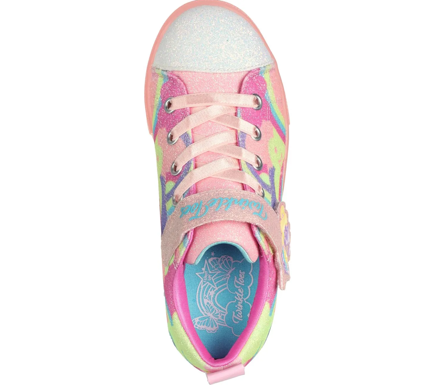 Light-Up|Athletic Shoes & Sneakers<SKECHERS Twinkle Toes: Twinkle Sparks Ice 2.0 - Shimmering CORAL / MULTI