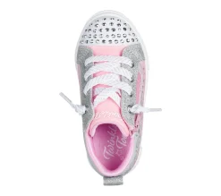 Light-Up|Athletic Shoes & Sneakers<SKECHERS Twinkle Toes: Twinkle Sparks - Magical Ombre PINK / SILVER