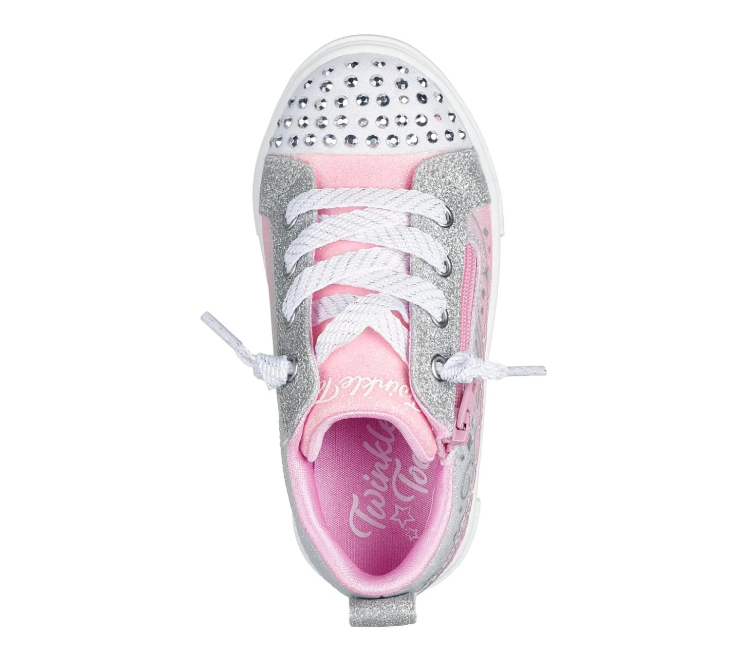 Light-Up|Athletic Shoes & Sneakers<SKECHERS Twinkle Toes: Twinkle Sparks - Magical Ombre PINK / SILVER