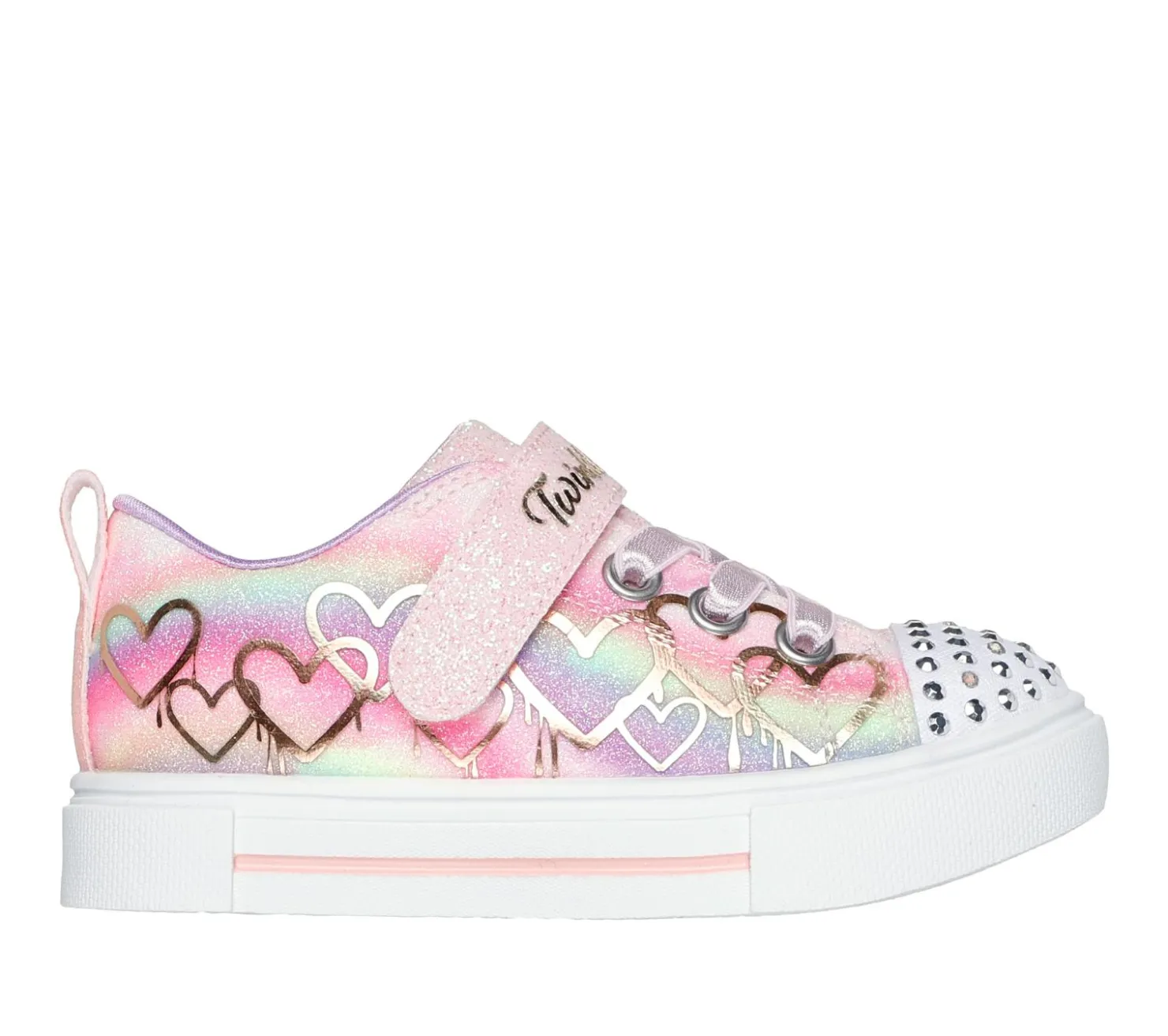 Light-Up|Athletic Shoes & Sneakers<SKECHERS Twinkle Toes: Twinkle Sparks - Ombre Love LIGHT PINK