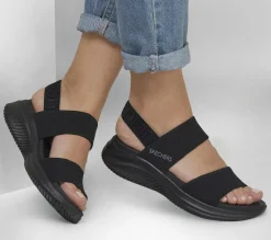 Sandals<SKECHERS Ultra Flex 3.0 - Basics Rule BLACK