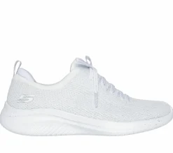 Slip-Ons|Athletic Sneakers<SKECHERS Ultra Flex 3.0 - Elegant Night WHITE / SILVER