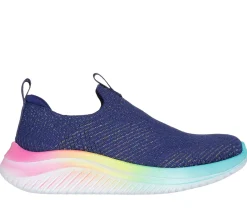 Slip-Ons|Athletic Shoes & Sneakers<SKECHERS Ultra Flex 3.0 - Shimmer Stroll NAVY / MULTI
