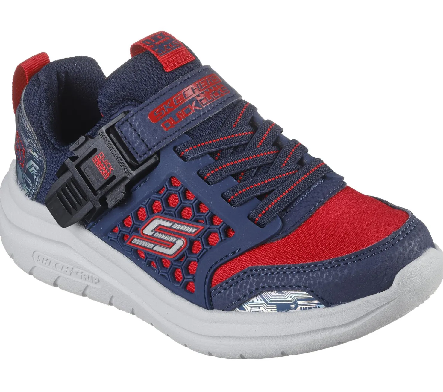 Athletic Shoes & Sneakers<SKECHERS Ultra Flex 4K NAVY / RED