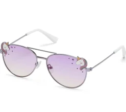 Sunglasses<SKECHERS Unicorn Aviator Sunglasses PURPLE