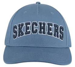 Hats|Hats<SKECHERS University Baseball Hat BLUE / GRAY