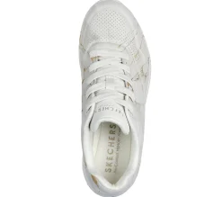 Lace Up|Athletic Sneakers<SKECHERS Uno - Marble Marvel OFF WHITE