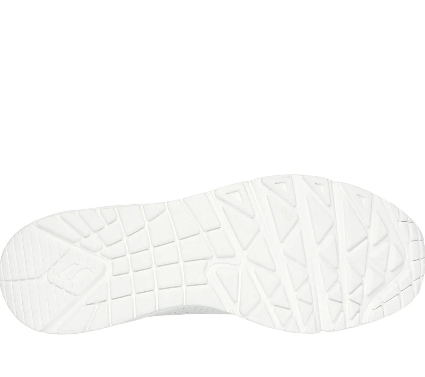 Athletic Sneakers|Lace Up<SKECHERS Uno - Retro One WHITE