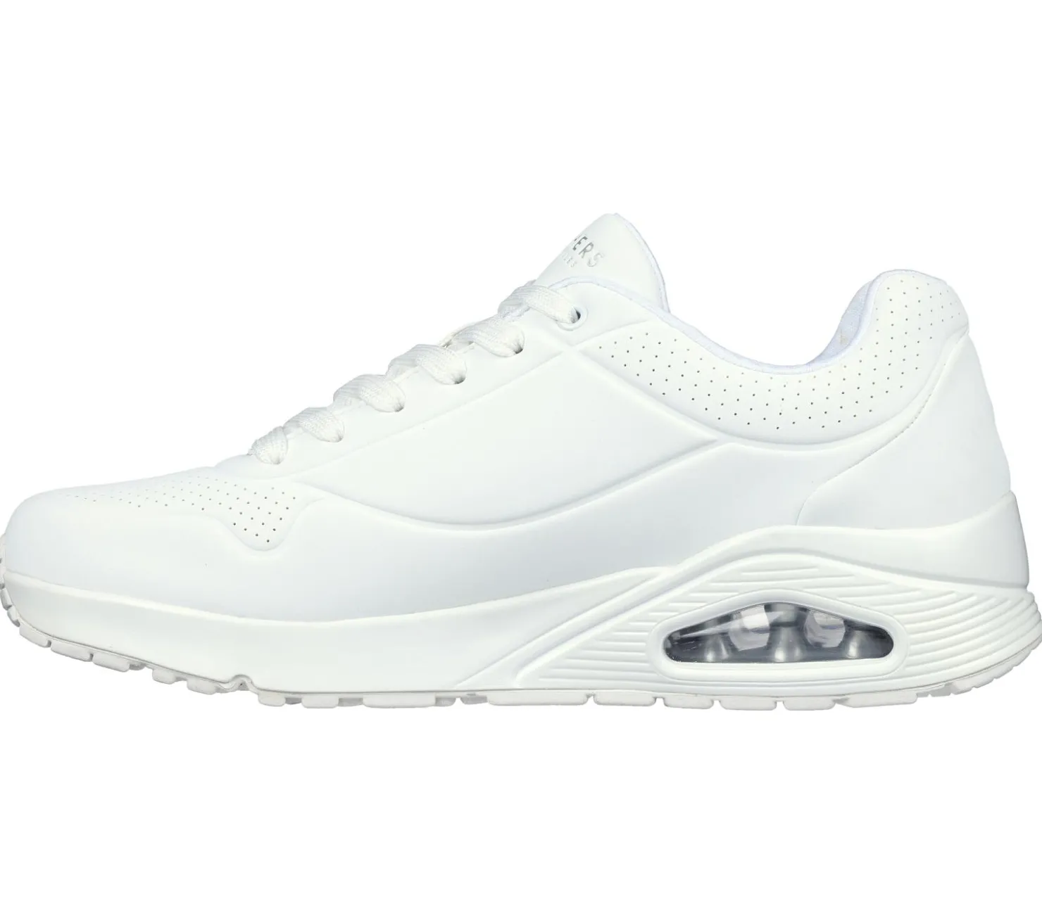 Lace Up|Casual Sneakers<SKECHERS Uno - Stand On Air WHITE