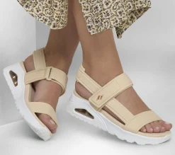 Wedges|Sandals<SKECHERS Uno - Summer Stand2 NATURAL