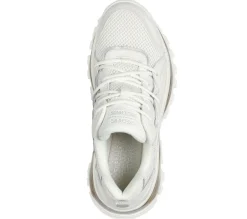 Lace Up|Athletic Sneakers<SKECHERS Uno Chaos WHITE