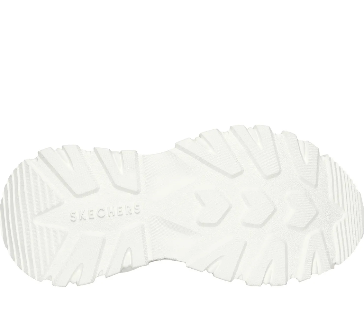Lace Up|Athletic Sneakers<SKECHERS Uno Chaos WHITE