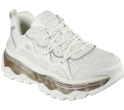 Lace Up|Athletic Sneakers<SKECHERS Uno Chaos WHITE